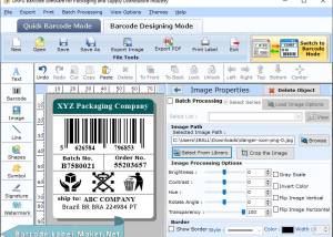 Package Barcode Labels screenshot