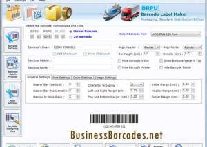 software - Packaging Barcode Label Generator 8.3.0.1 screenshot