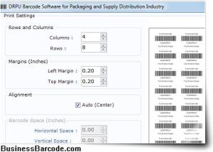 Packaging Barcode Label Maker screenshot