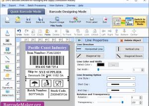 software - Packaging Barcode Maker Program 5.1 screenshot