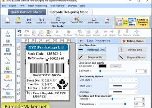 software - Packaging Barcode Maker Software 8.9 screenshot