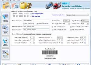 software - Packaging Industry Barcode Labels 7.3.0.1 screenshot