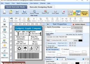 software - Packaging Label Design Software 9.7 screenshot