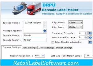 software - Packaging Label Software 7.3.0.1 screenshot