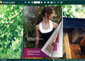 Page Flip Book Fresh Style screenshot