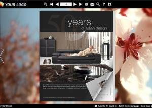 software - Page Flip Book Fuzzy Flowers Style 1.0 screenshot