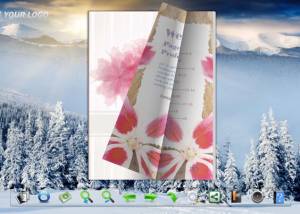 software - Page Flip Book Templates - Winter Scenes 1.0 screenshot