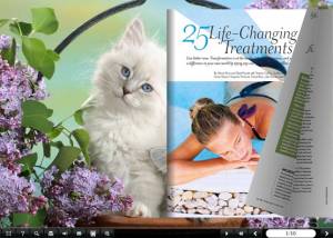 software - Page Flip Book Theme Of Cute Cat 1.0 screenshot