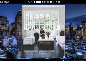 software - Page Flip Book Urban Night Style 1.0 screenshot