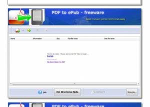 software - Page Turning Free PDF to ePub 2.6 screenshot