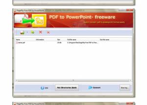 software - PageFlip Free PDF to Powerpoint 2.7 screenshot