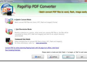 PageFlip PDF Converter(freeware) screenshot