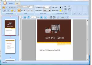 software - PageFlipPDF Editor 1.0 screenshot