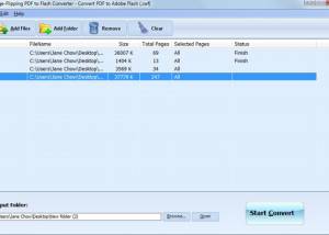 software - PageFlipping PDF to Flash Converter 1.0 screenshot