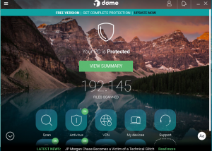 software - Panda Free Antivirus 2018 screenshot