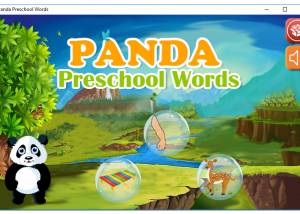 software - Panda Preschool Words 1.1.4 screenshot