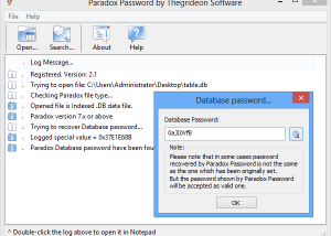 Paradox Password by Thegrideon screenshot