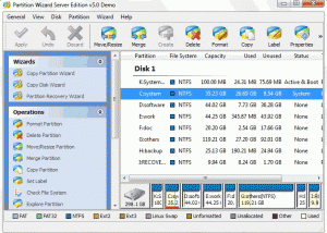 software - Partition Magic Server 6.0 screenshot