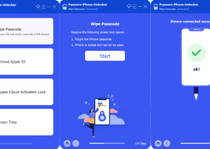 software - Passvers iPhone Unlocker 1.0.6 screenshot