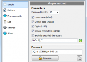 software - Password Inventor 1.0.5.0 screenshot
