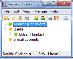 software - Password Safe 3.67.0 screenshot