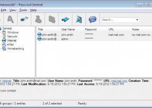 software - Password Sentinel 5.6.0 screenshot