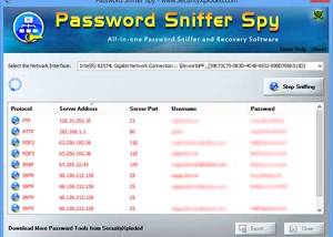 software - Password Sniffer Spy 6.0 screenshot