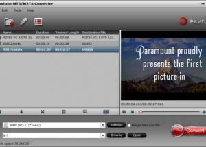 software - Pavtube MTS/M2TS Converter 4.8.4.171 screenshot