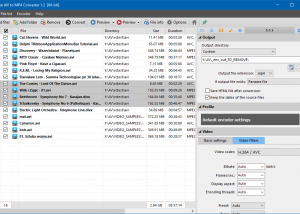 software - Pazera Free AVI to MP4 Converter 1.1 screenshot