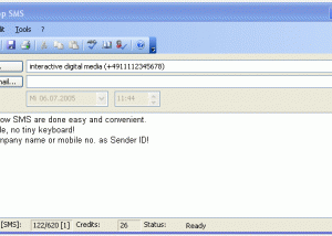 PC SMS - Outlook SMS screenshot