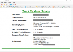 software - PCFerret Pro 4.0.0.1004 screenshot
