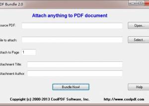 software - PDF Bundle 3.0 screenshot