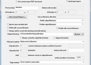 software - PDF Content Split 4.02 screenshot