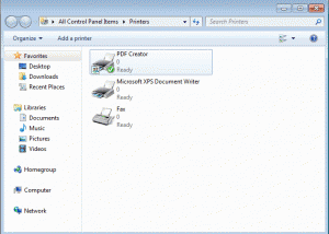 software - PDF Creator for Windows 7 7.00 screenshot