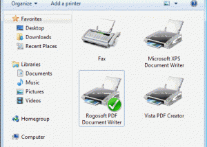 PDF Document Writer screenshot