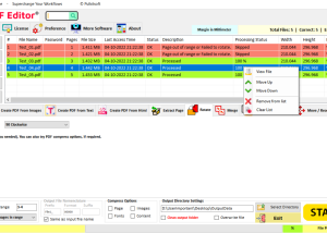 software - Super PDF Editor Lite 5.0.0 screenshot