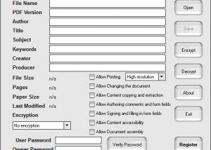 PDF Encrypt & Decrypt screenshot