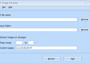 software - PDF Image Extractor Free 4.0 screenshot