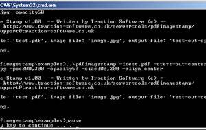 software - PDF Image Stamp Server 1.06 screenshot