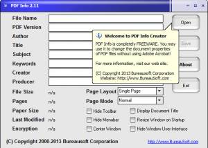 software - PDF Info 2.11 screenshot