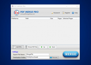 software - PDF Merge Pro 3.3.1 screenshot