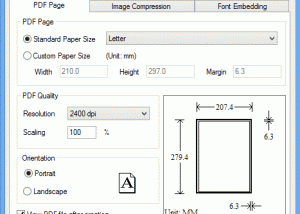 software - PDF Printer for Windows 10 1.01 screenshot