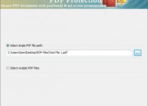 software - PDF Protection 3 screenshot