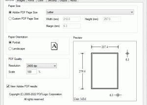 PDF Server for Windows 2022 screenshot