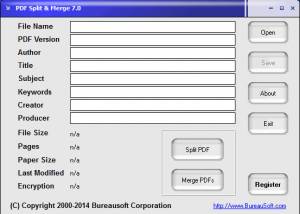 PDF Split & Merge screenshot