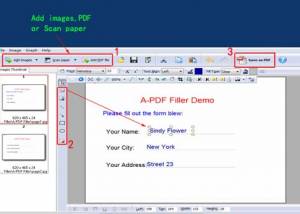 software - PDF Text Filler 1.5.0 screenshot