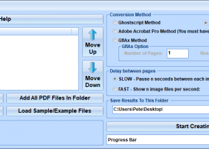 software - PDF To AVI Converter Software 7.0 screenshot