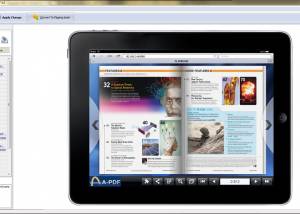 PDF to Flip Page Software for iPad screenshot