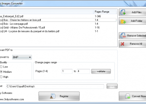 software - PDF to Images Converter 1.0 screenshot