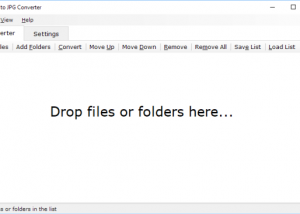 software - PDF to JPG Converter 1.4 screenshot